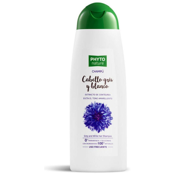 Phyto Nature Champú Cabello Gris Y Blanco 400 Ml