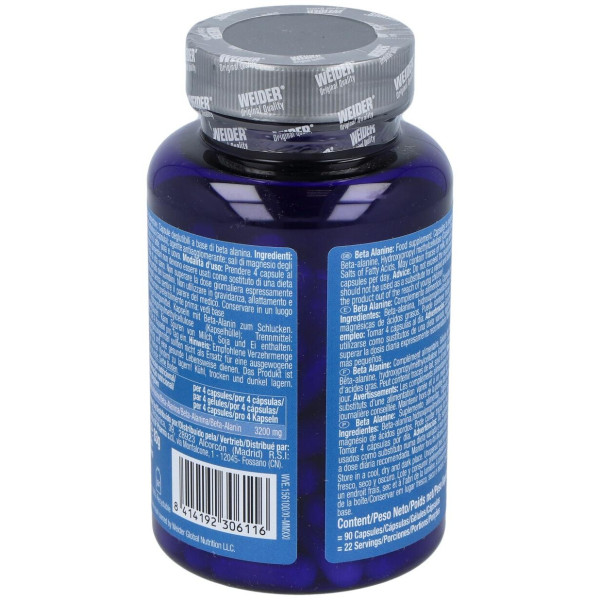 Victory Endurance Aminoácidos Beta Alanine 90 Caps