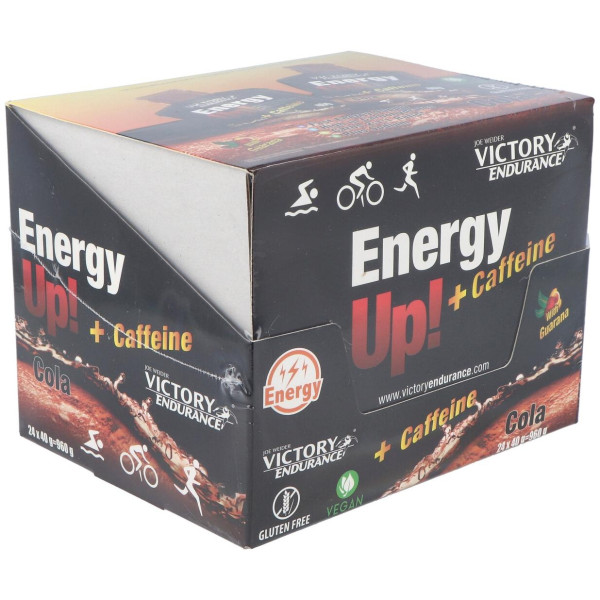 Victory Endurance Energy Up Gel Cafeina Cola 24Ud