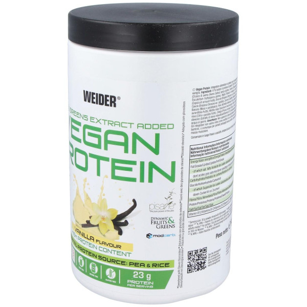 Weider Vegan Protein Vainilla 540Gr.