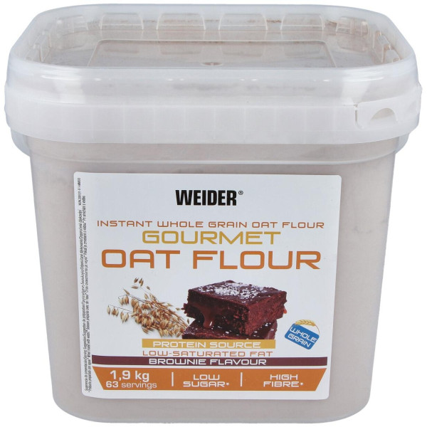 Weider Gourmet Harina De Avena Brownie 1_9Kg
