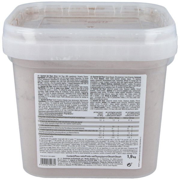 Weider Gourmet Harina De Avena Brownie 1_9Kg