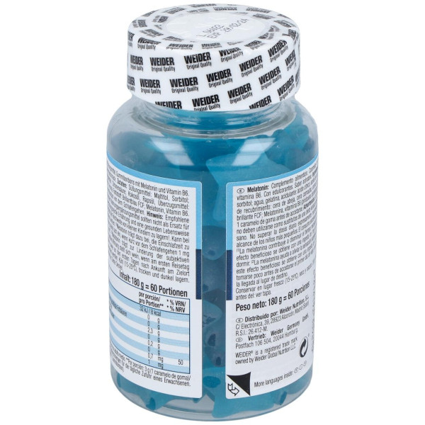 Weider Gummy Up Revolution Melatonin Up 250G 60 Gummies