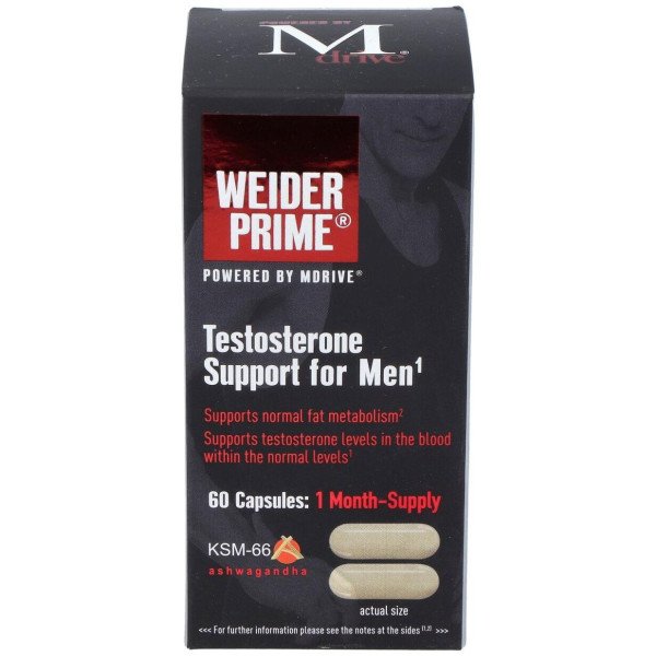Weider Prime Testosterona Hombre 60Cap.