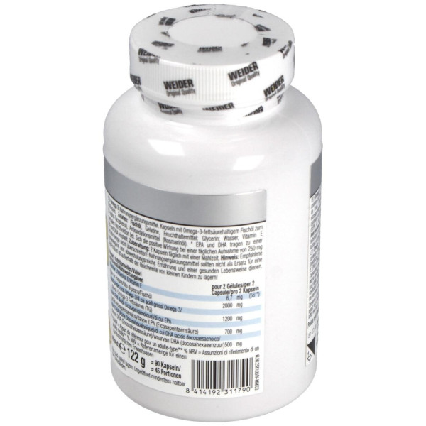 Weider Omega 3 90Softgels