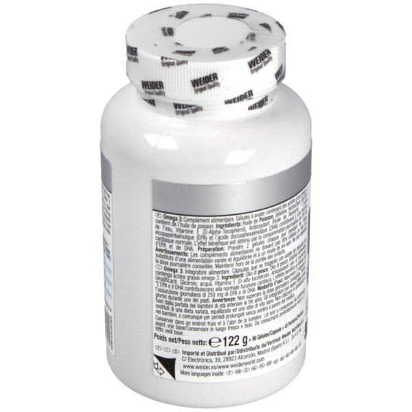 Weider Omega 3 90Softgels