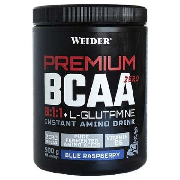 Weider Premium Bcaa 8:1:1 + L-Glutamina Frambuesa Azul 500G