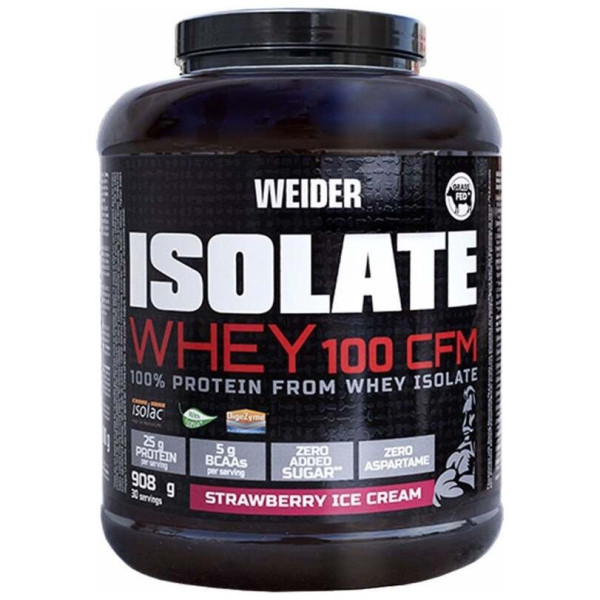 Weider Isolate Whey 100 Cfm Fresa 908G