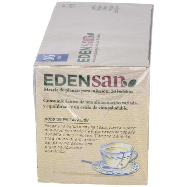 Edensan 06 Dia Filtro Infusiones 20Uds