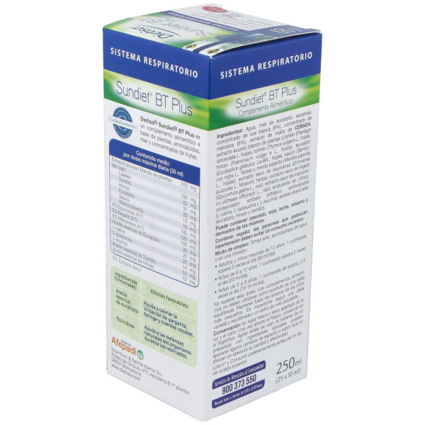 Sundiet Bt Plus Bronquios 250Ml.