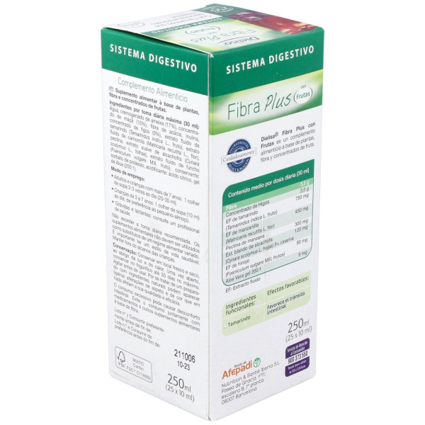 Fibra Plus Con Frutas 250Ml.