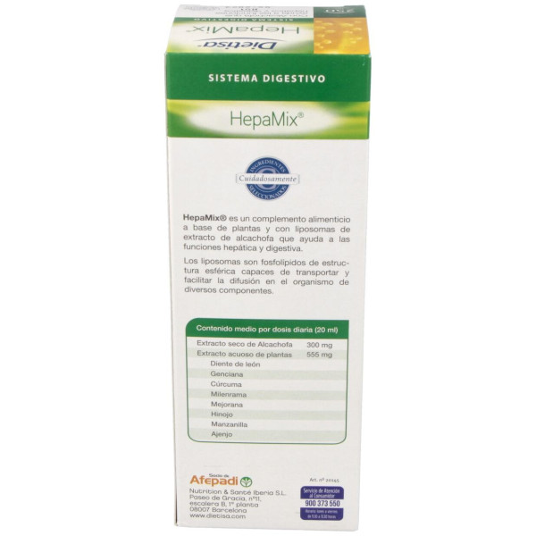 Hepamix (Hepatico-Biliar) Jarabe 250Ml