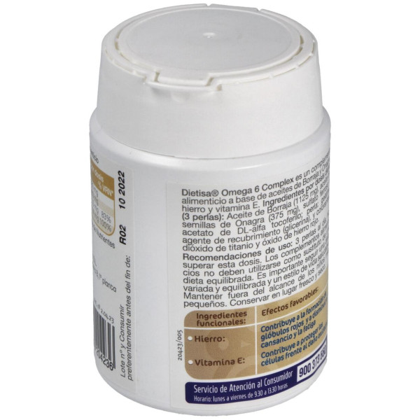 Omega 6 Onagra+Borraja (Super Dietafor) 90Perlas