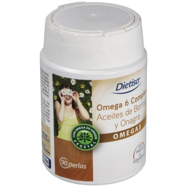 Omega 6 Onagra+Borraja (Super Dietafor) 90Perlas