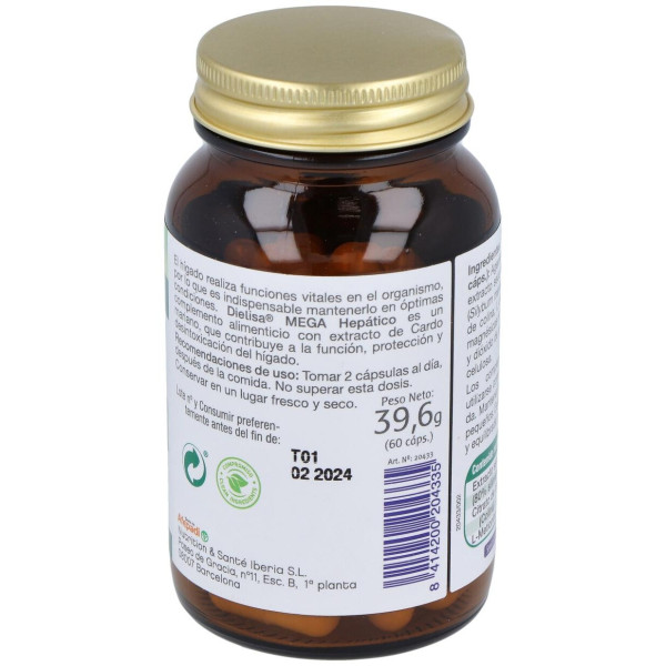 Dietisa Mega Hepático 60Cáps