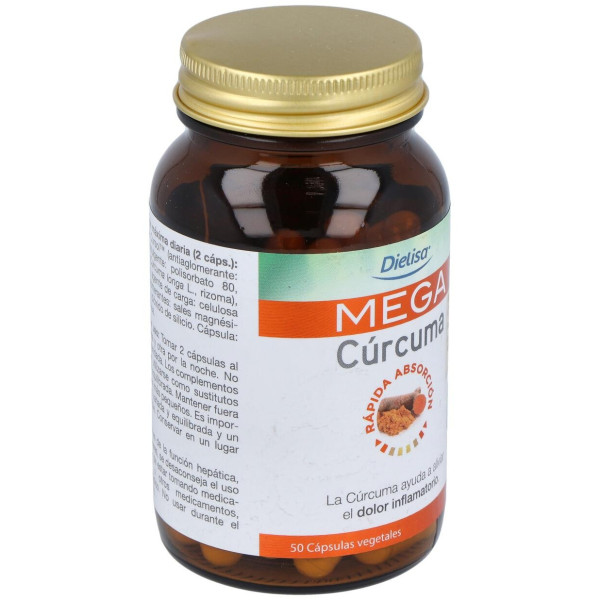 Dietisa Mega Cúrcuma 50Caps
