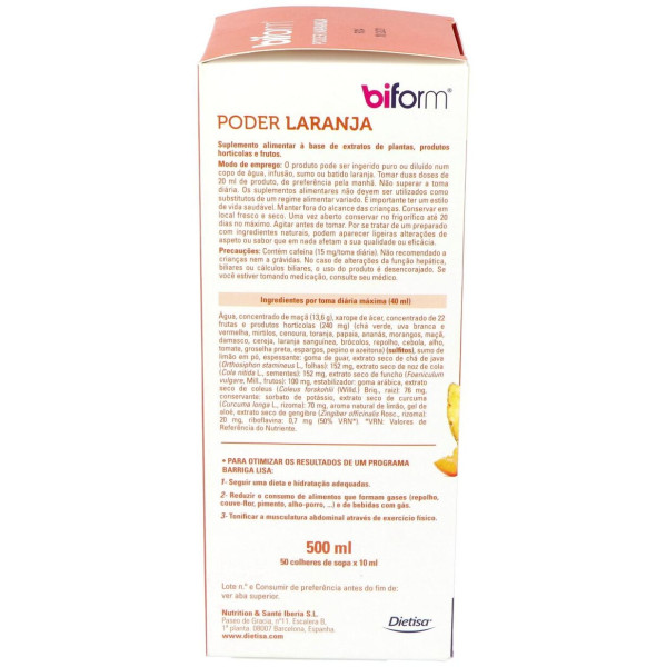 Biform Poder Naranja 500Ml.