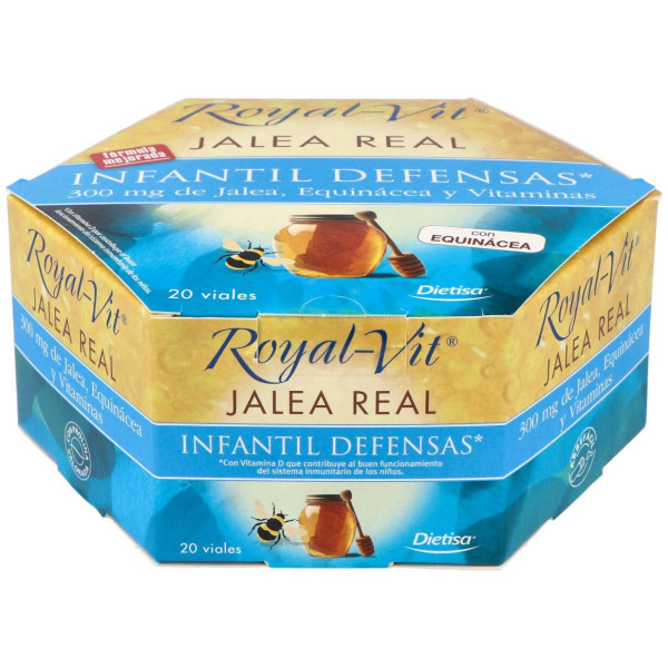 Jalea Real Royal Vit Infantil 300Mg. 20Amp