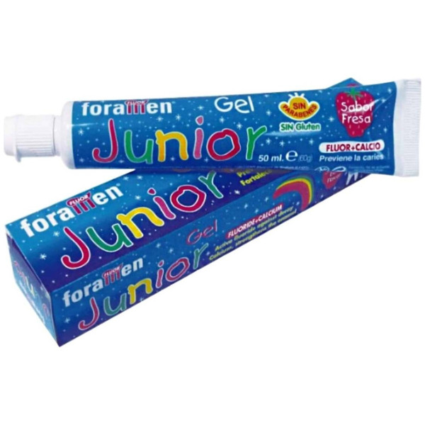 Foramen Gel Dentífrico Junior Fluor Y Calcio 50Ml