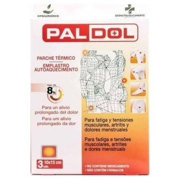 Paldol Parches Térmicos 3Uds