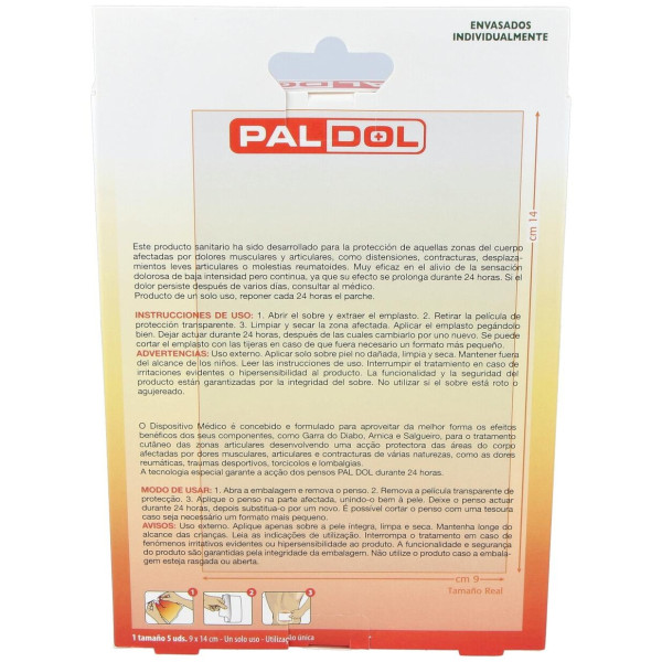 Parche Alivio Dolor Estuche De 5 Parches