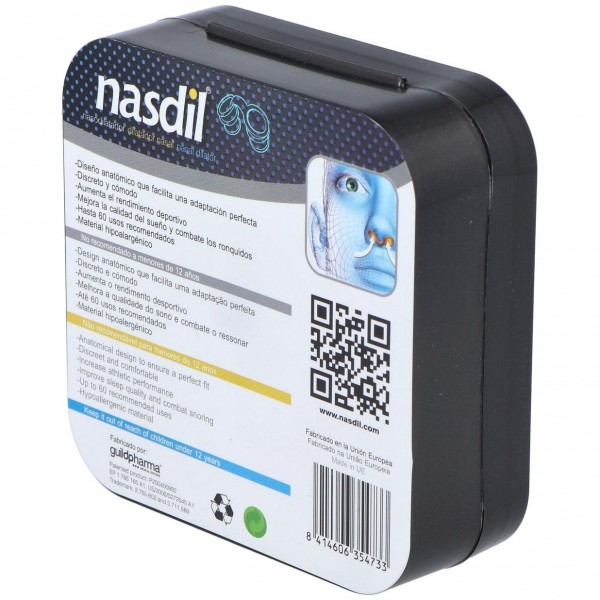 Nasdil Fusion Dilatador Nasal Deporte Ronquido 1Ud