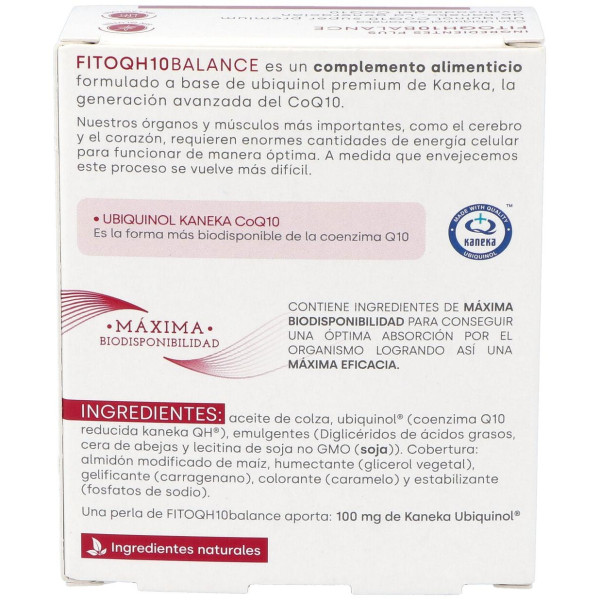 Fitoqh10 Balance Ubiquinol 60Cap.