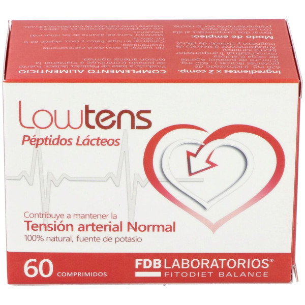 Lowtens Peptidos Lacticos 60Comp.