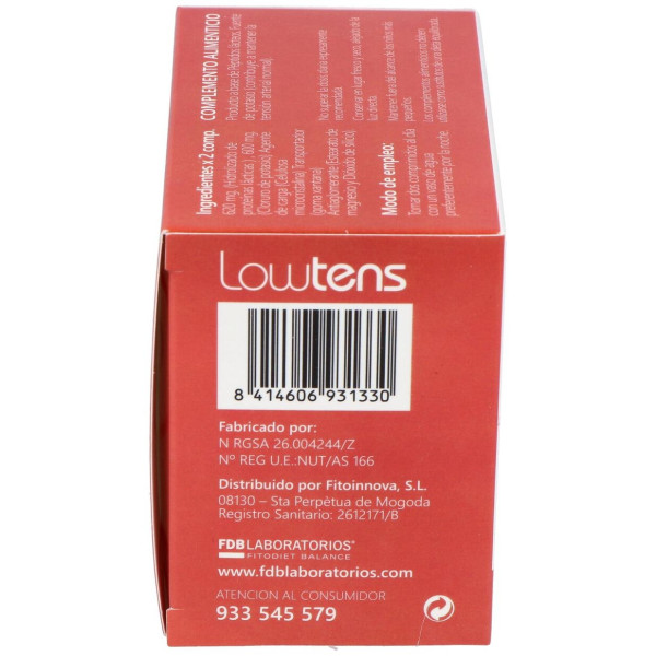 Lowtens Peptidos Lacticos 60Comp.
