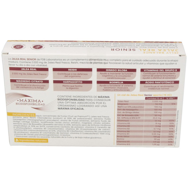 Jelly Balance Senior Jalea Real 20Viales