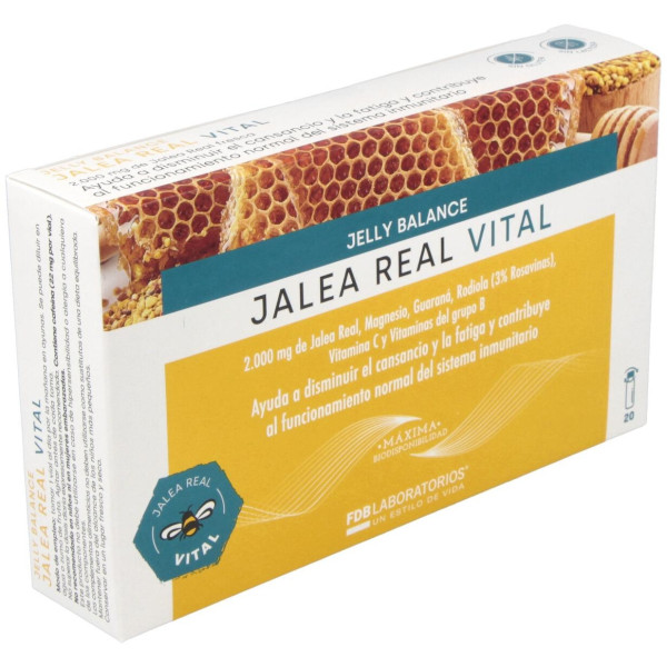 Jelly Balance Vital Jalea Real 20Viales