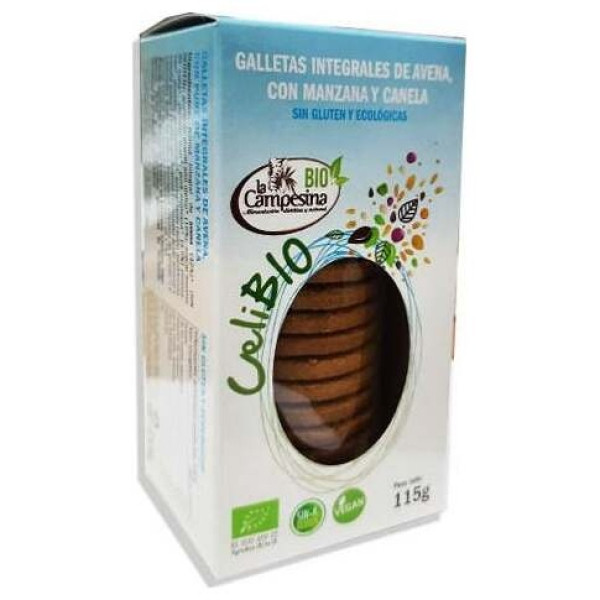 La Campesina Celibio Azul Galleta Avena Manzana Canela 115G