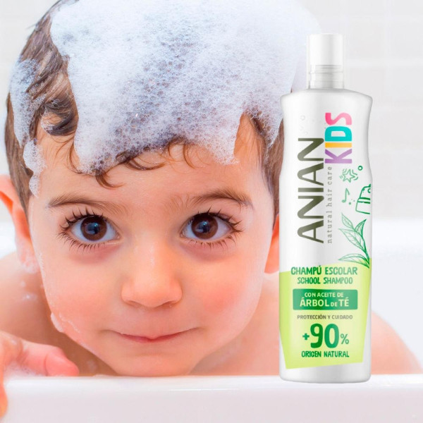 Anian Champú Escolar Aceite Árbol De Té 400Ml