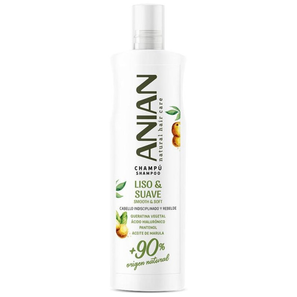 Anian Liso Y Suave Champú Queratina Vegetal 400Ml