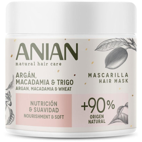 Anian Argán Nutrición Suavidad Mascarilla 350Ml