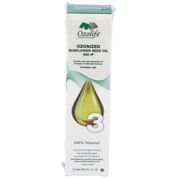 Aceite Girasol Ozonizado 600Ip Airless 50Ml.