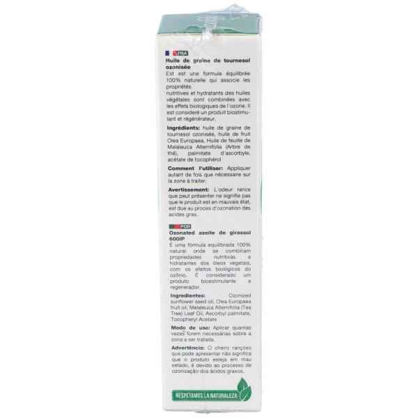 Aceite Girasol Ozonizado 600Ip Airless 50Ml.