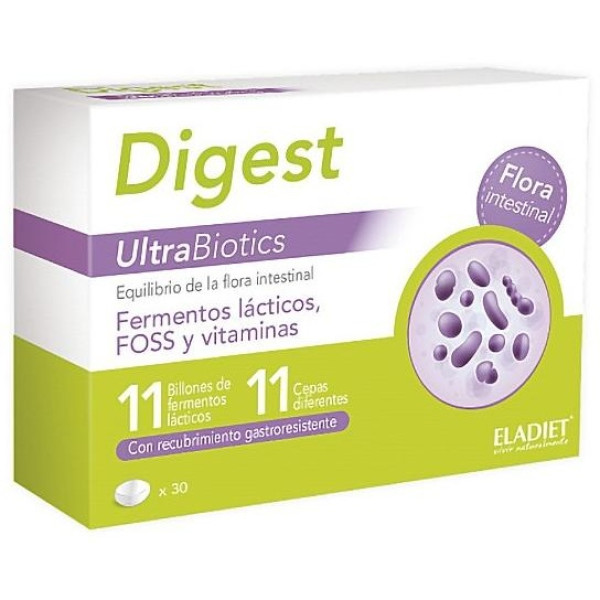 Digest Ultraprobiotic 30 Comprimidos (600Mg)