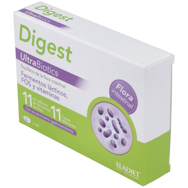 Digest Ultraprobiotic 30 Comprimidos (600Mg)