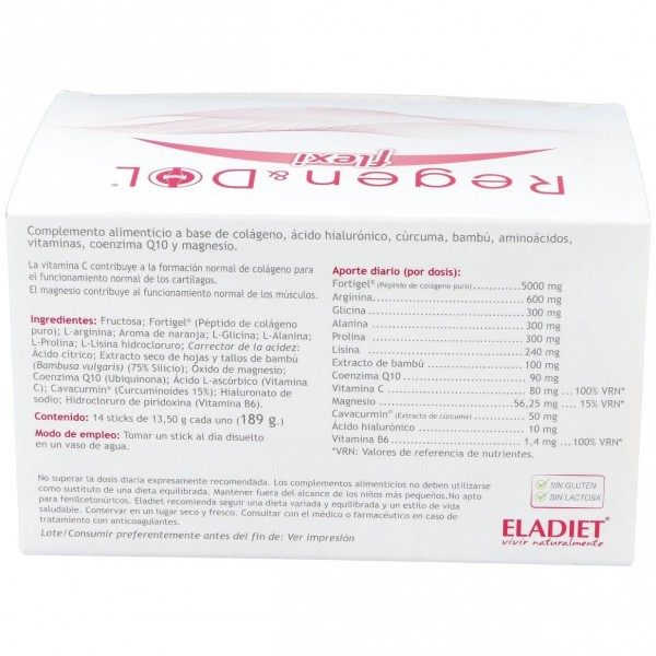 Regendol Flexi Naranja 14 Sticks