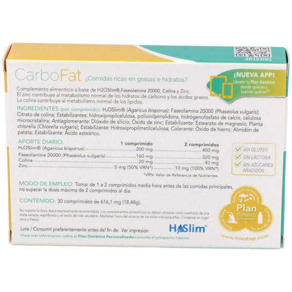 Eladiet Carbofat Triestop 30Caps