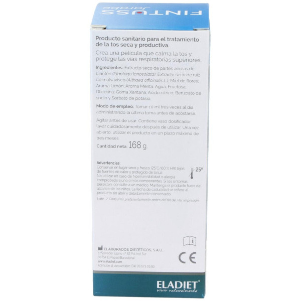 Eladiet Fintuss Jarabe Adulto Tos Seca Y Productiva 140Ml