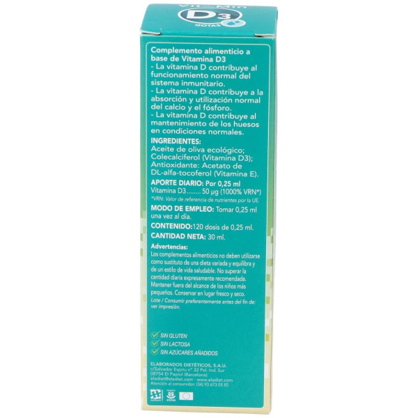 Eladiet Vitamina D3 2000Ui 30Ml