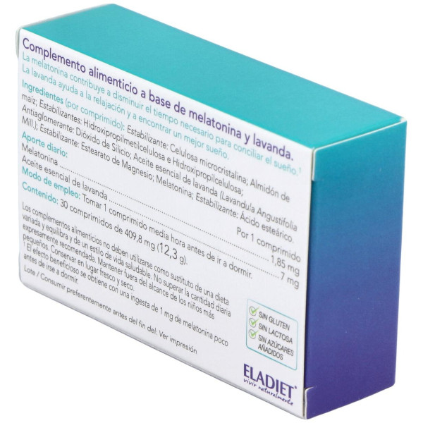 Eladiet Melatonina Retard 30 Comprimidos