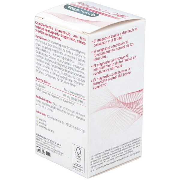 Eladiet Regendol Magnesio 40Comp
