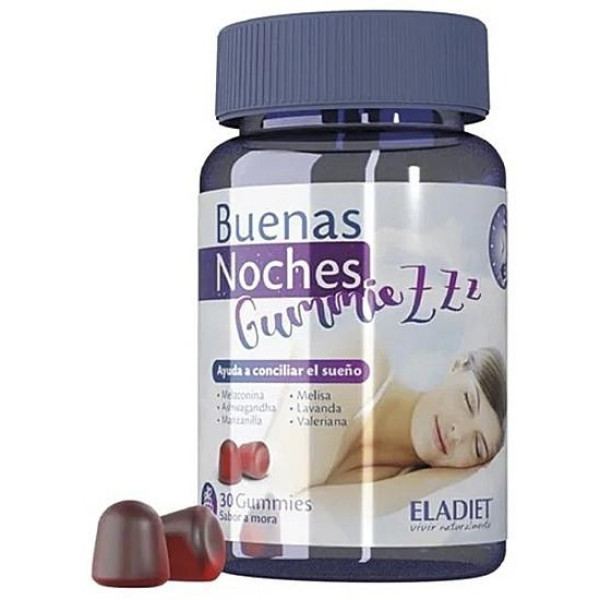 Eladiet Buenas Noches Para Conciliar El Sueño Con Sabor A Mora 30 Gominolas