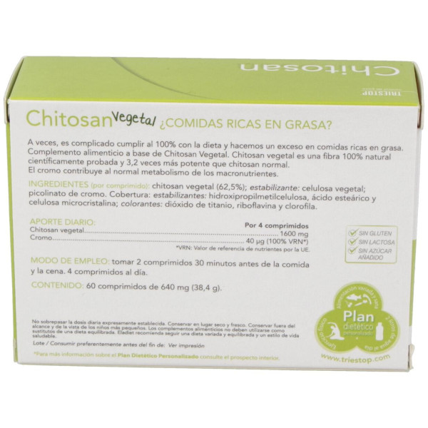 Triestop Chitosan Vegetal 60Comp.