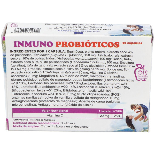 Inmuno Probioticos 30Cap.