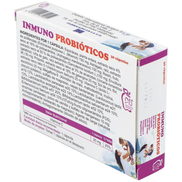 Inmuno Probioticos 30Cap.