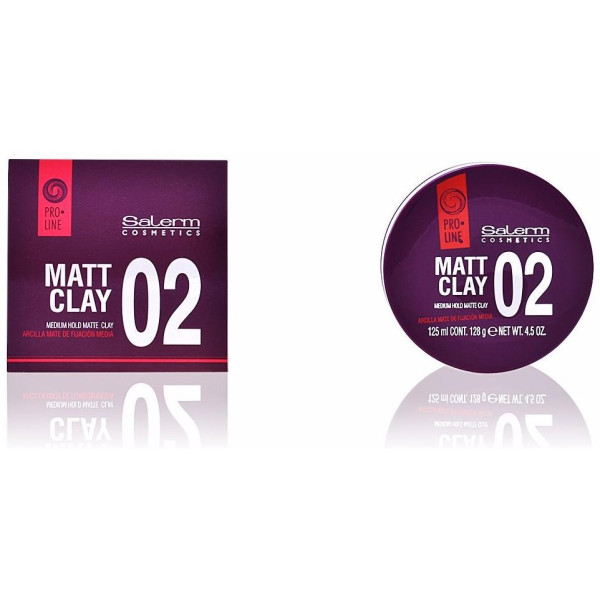 Salerm Matt Clay Medium Hold Matte Clay 125Ml